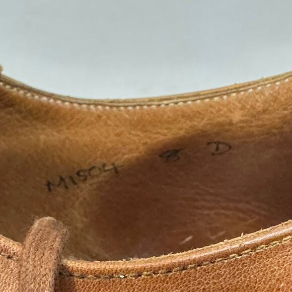 RARE Crockett & Jones x Polo Ralph Lauren Brown Oxford VGUC Made in England 8 D main image 6